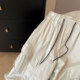 Elastic waist casual trousers elastic waist ກາງເກງສິນຄ້າແມ່ຍິງ summer
