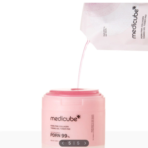 medicube 三文鱼PDRN粉红胶原蛋白凝胶棉片70片 光泽弹润补水保湿 - 图0