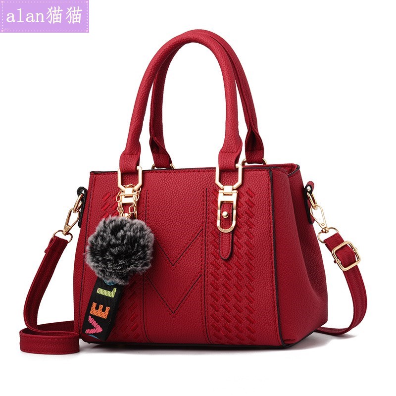 2018新款单肩女包欧美时尚PU女包女士手提包 women handbags lady - 图0