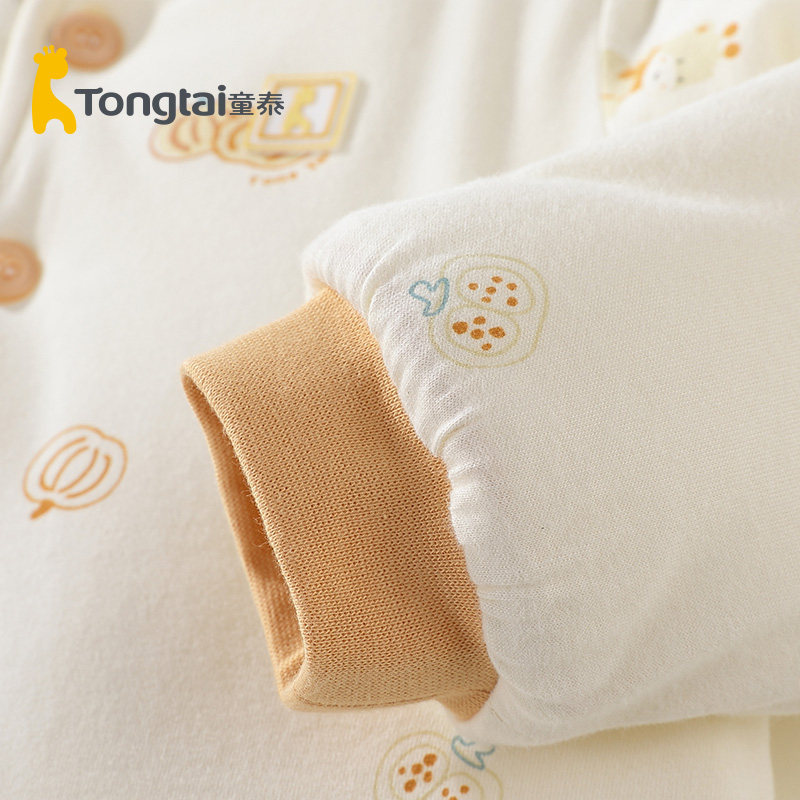 童泰婴儿单件棉衣男女秋冬宝宝棉袄薄棉开衫150克棉儿童加棉上衣,淘宝优惠券,粉丝福利购,淘宝优惠卷