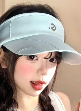 户外运动空顶帽女夏遮阳防紫外线