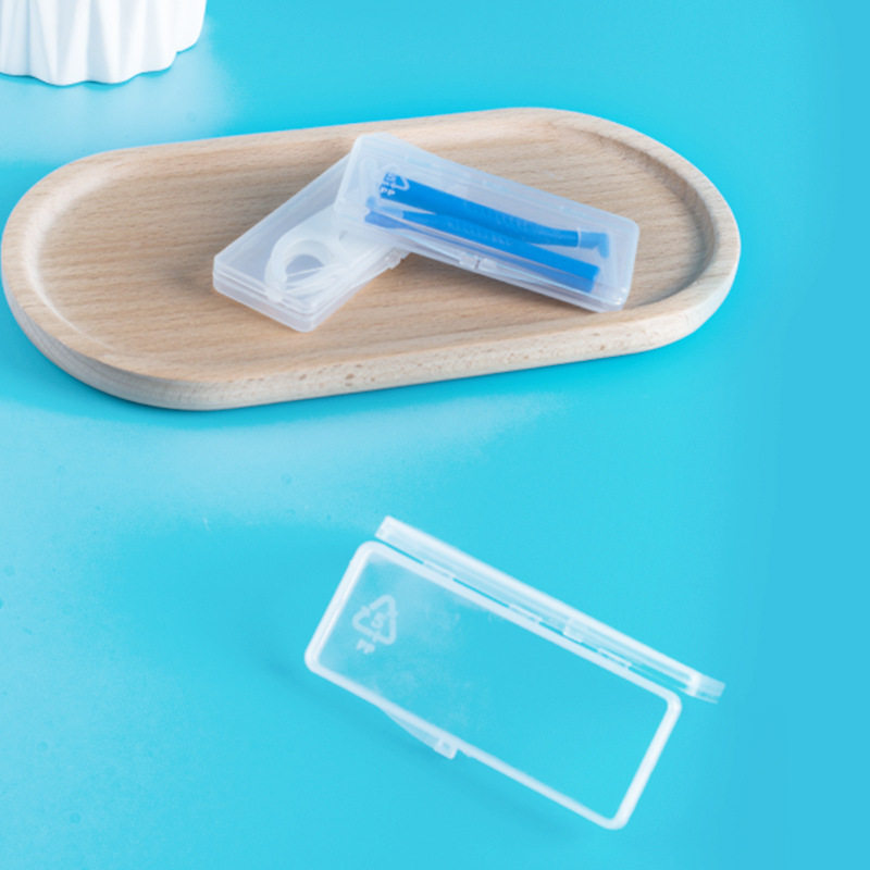 便携牙线收纳盒牙缝刷随身盒棉签塑胶盒长方形牙线棒空盒牙签扁盒,淘宝优惠券,粉丝福利购,淘宝优惠卷