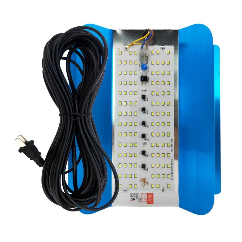 插头线led碘钨灯太阳工地用照明灯50W超亮防水强光户外建筑投光灯 - 图3