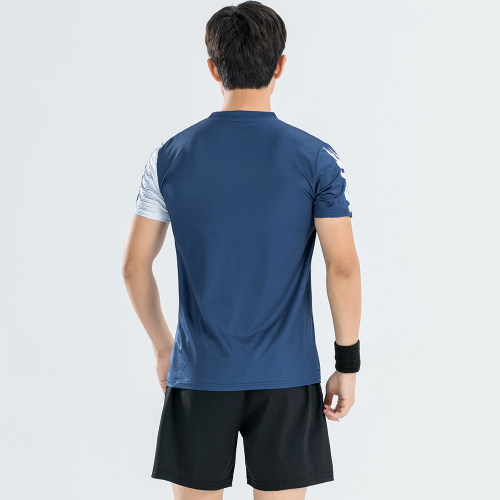 佩琪酷2026夏季新款羽毛球运动服男女套装修身速干短袖上衣潮团购 - 图2