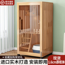 Cat Villa Real Wood Indoor Cat Room Domestic Double Cat House Free Space Cat House Cat House Cat Nest Luxury Cat Cage