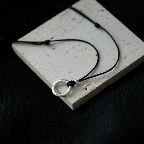 Серебряный браслет, защитный амулет, пряжка, подвеска, ожерелье, для влюбленных