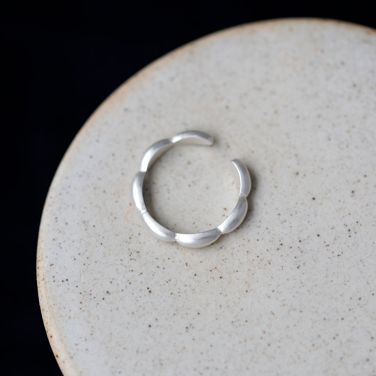 Chinese style old-fashioned retro silver ring all sterling silver