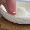 Hot Freedom S925 sterling silver single diamond open tail ring Möbius simple design versatile little finger silver jewelry ring