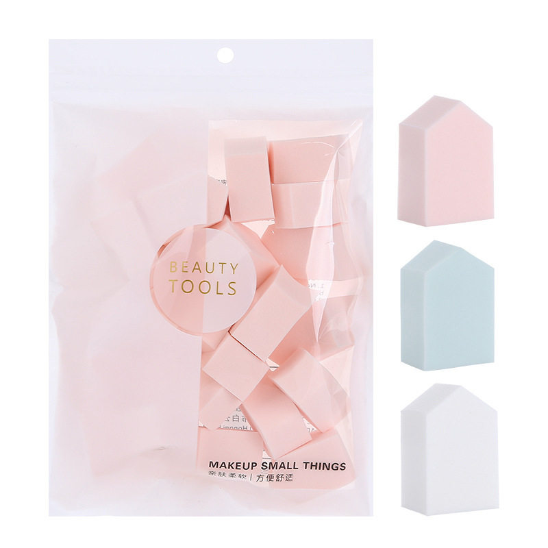 拉美拉化妆海绵菱形粉扑15枚经典怀旧国货bb霜粉扑干湿两用化妆女,淘宝优惠券,粉丝福利购,淘宝优惠卷