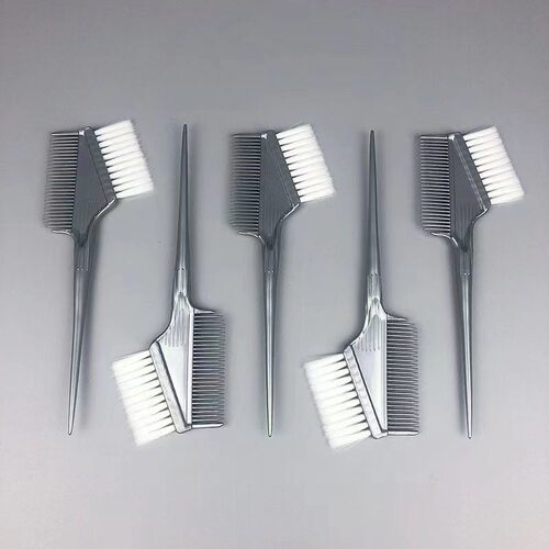 焗油梳子刷子染发刷子梳子工具染发毛刷软毛美发染色理发店工具刷 - 图1