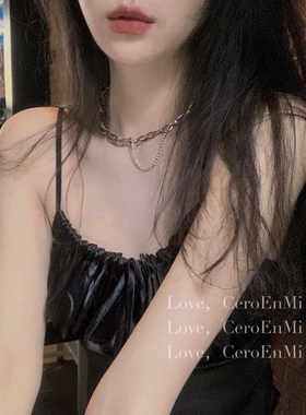 项链ceroenmi时尚个性拼接钻链女