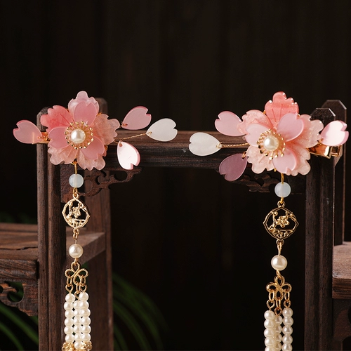 皇磊 Детское ханьфу, аксессуар для волос с кисточками