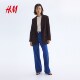 HM Women's Suit 2026 Summer New Intelligent Aesthetic Wear Lyocell Blended Temperament Jacket 1261102