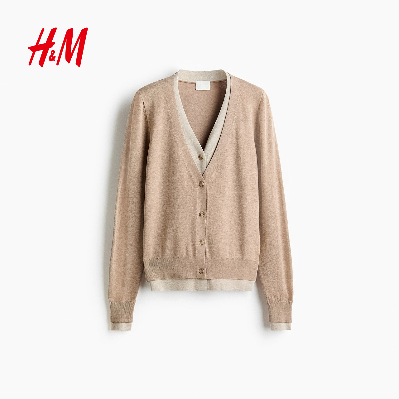 HM2025秋季新款女装层叠感开衫1317321 - 图3