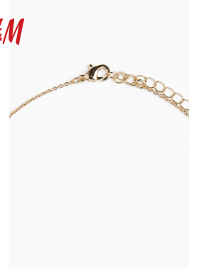 HM2025秋季新款女士配饰时尚休闲珠宝首饰链式项链T形项链1268423