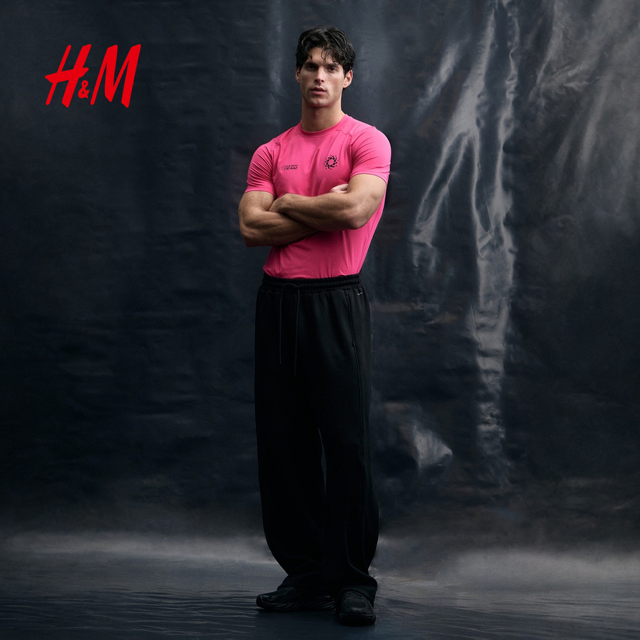 HM2026春季新款男装DryMove™健美款运动T恤1314830,淘宝优惠券,粉丝福利购,淘宝优惠卷