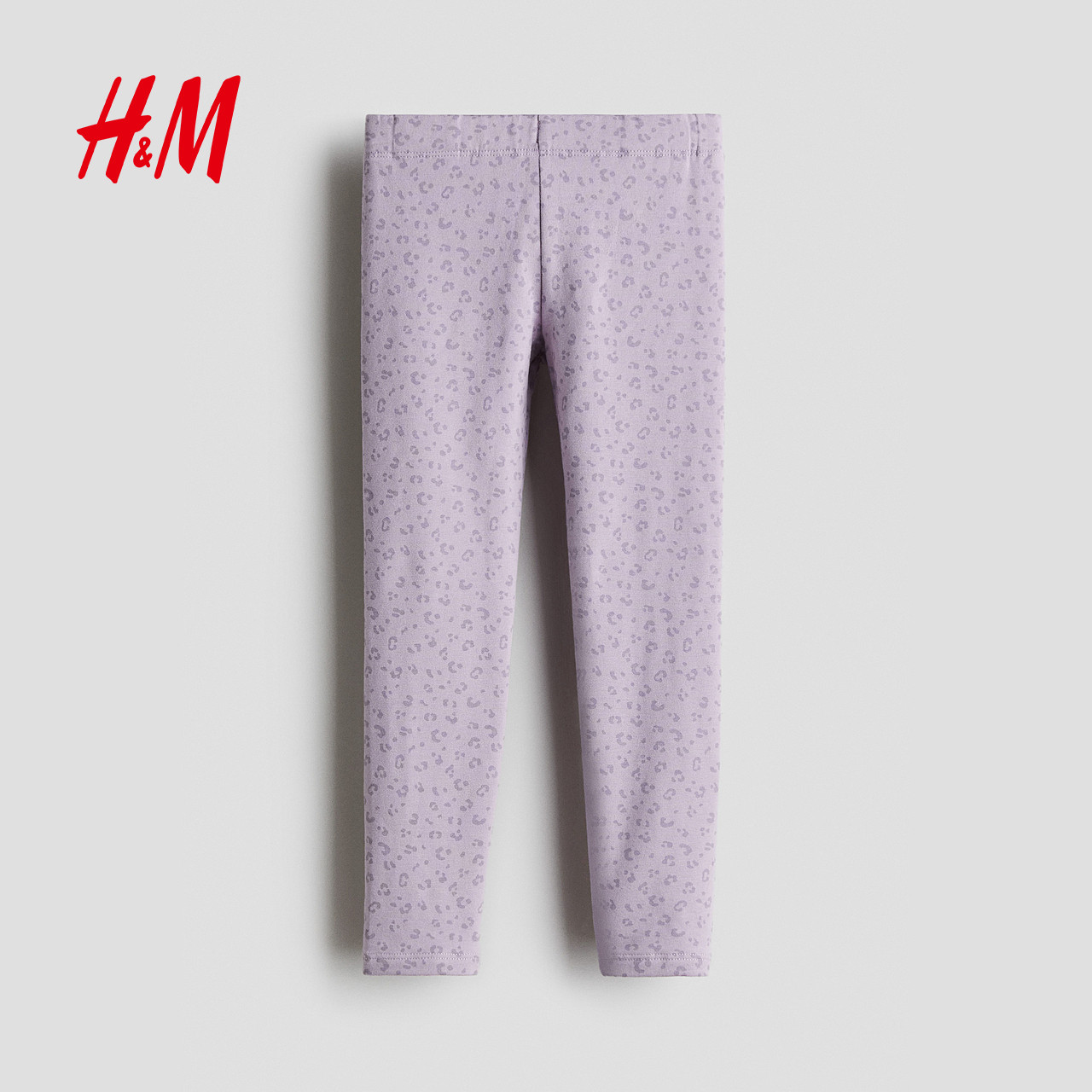 HM童装儿童女童裤子冬季印花保暖内里拉绒打底裤1193333,淘宝优惠券,粉丝福利购,淘宝优惠卷