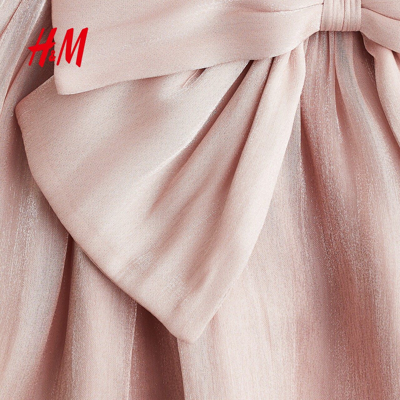 HM冬季童装女婴蝴蝶结装饰欧根纱连衣裙1242636,淘宝优惠券,粉丝福利购,淘宝优惠卷