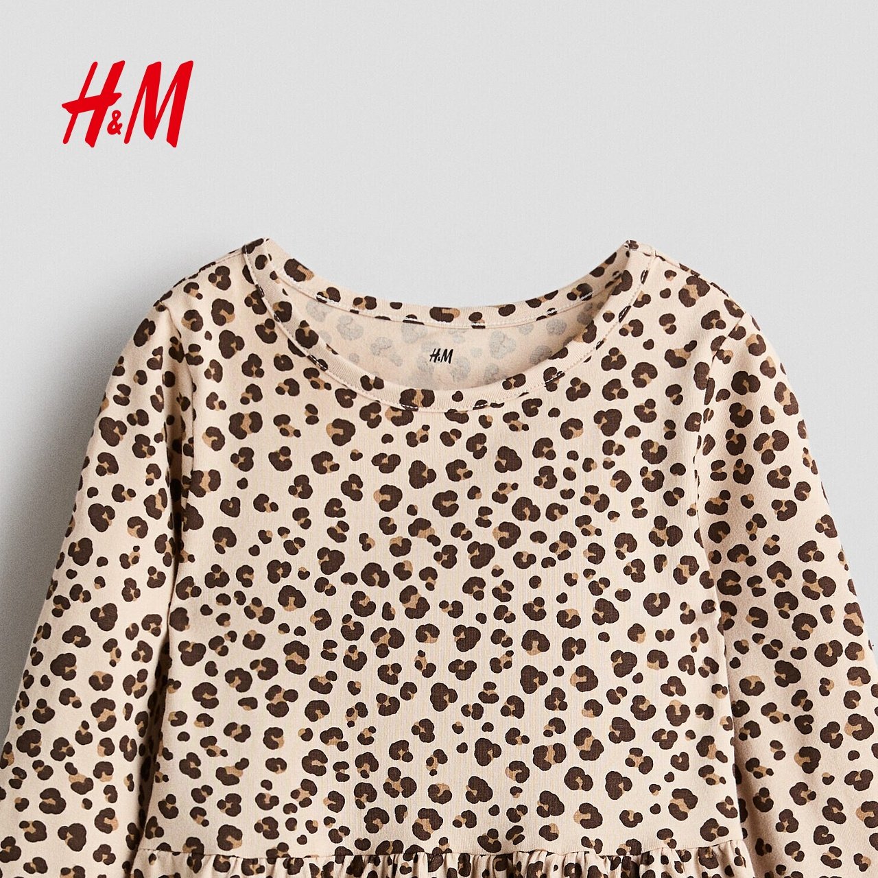 HM2026春季新款童装儿童女童棉质印花连衣裙1245392,淘宝优惠券,粉丝福利购,淘宝优惠卷