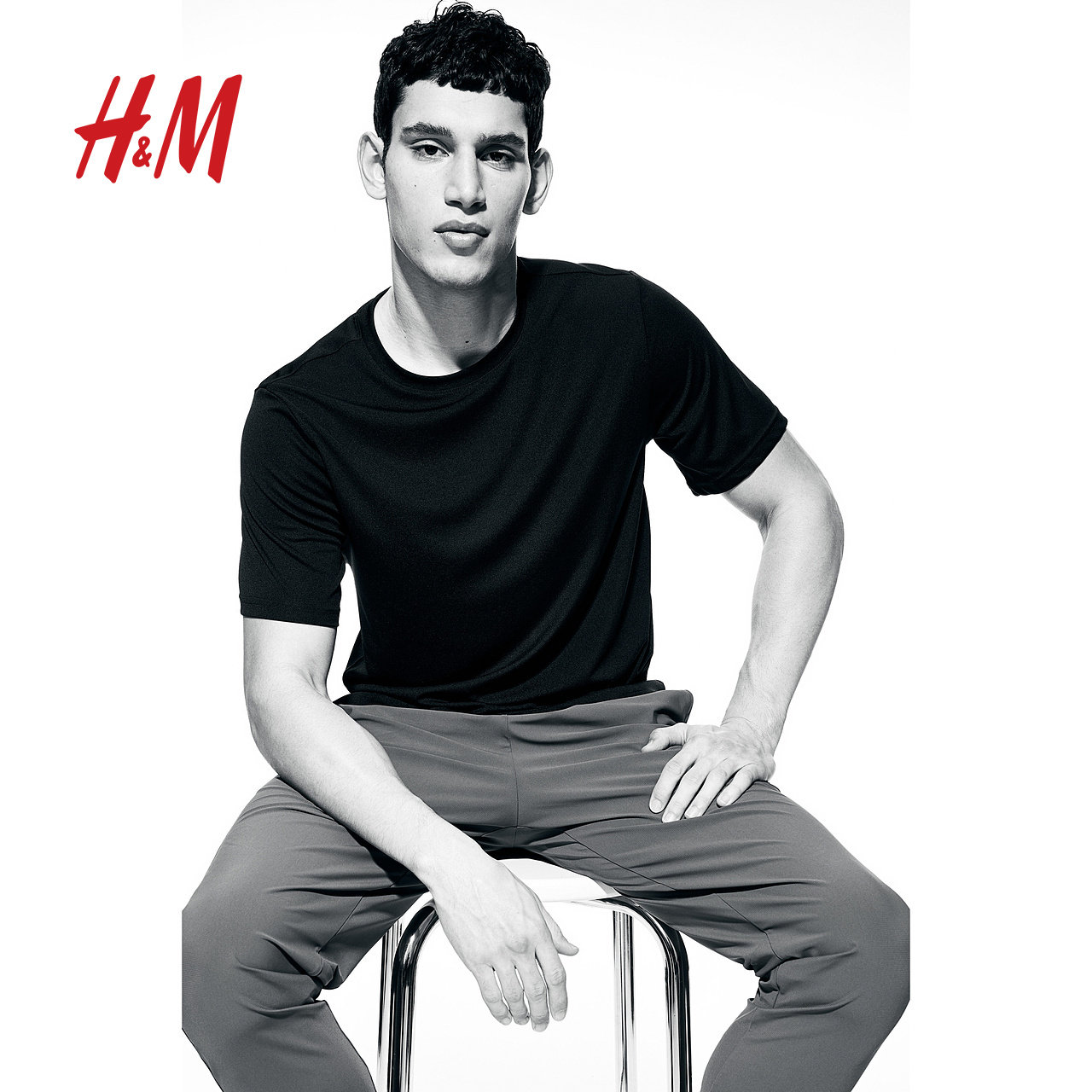 HM男装春季3件装DryMove™圆领短袖运动T恤1198468,淘宝优惠券,粉丝福利购,淘宝优惠卷