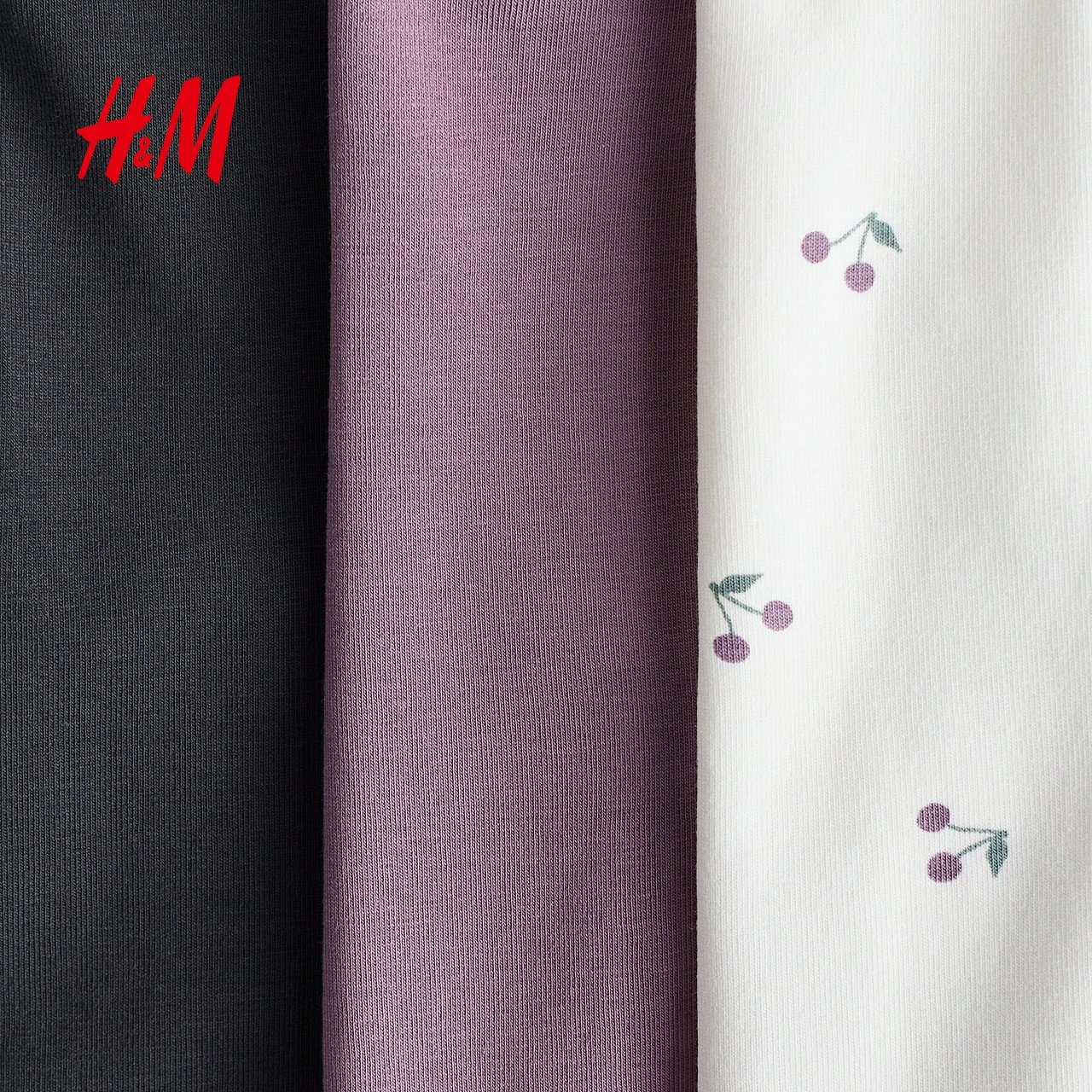 HM冬季童装女婴3件装棉质汗布打底裤1265835,淘宝优惠券,粉丝福利购,淘宝优惠卷