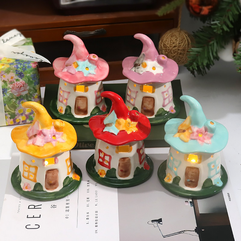 魔法屋氛围感小夜灯床头桌面书桌摆件送女生闺蜜的生日礼物圣诞节,淘宝优惠券,粉丝福利购,淘宝优惠卷