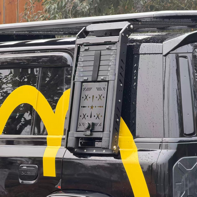 Chery icarv23 floor-standing telescopic side ladder modification