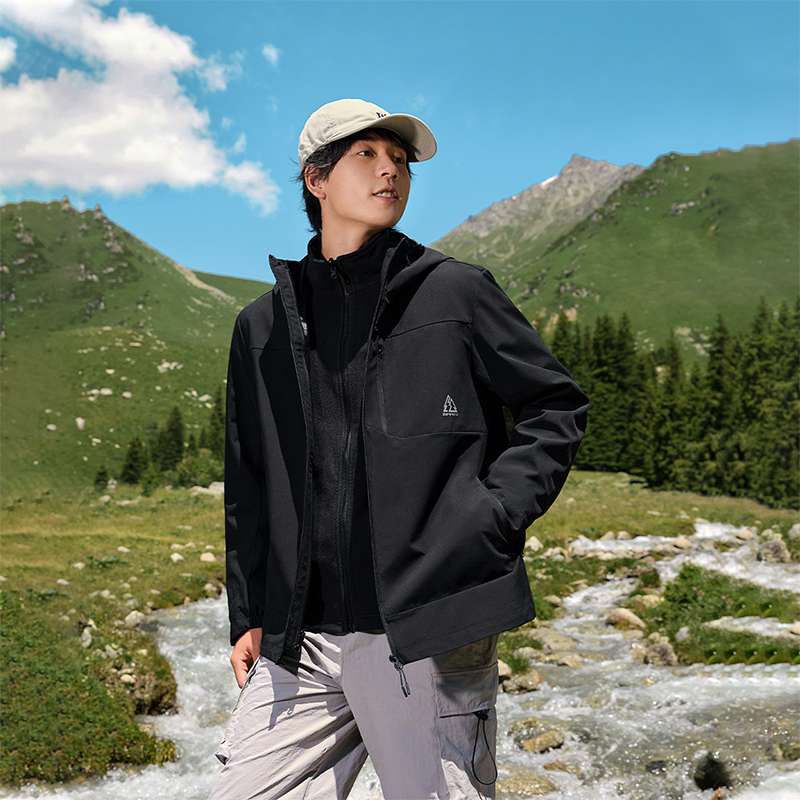 361运动外套男2025秋季新款三合一防水防风风衣户外登山服冲锋女