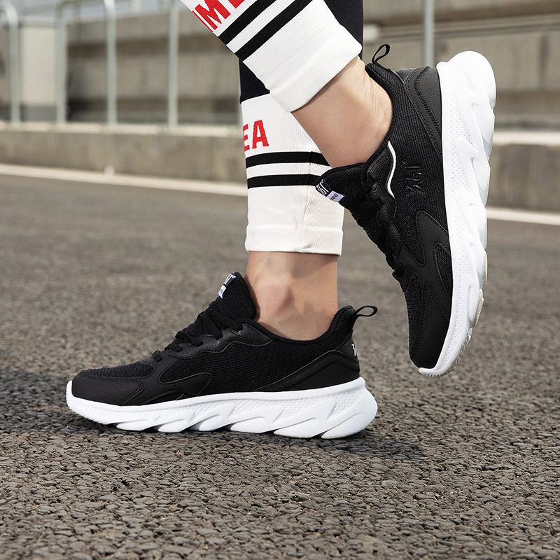 361运动鞋男女2025秋季新款革面网鞋减震软底跑鞋女士轻便跑步鞋-图2