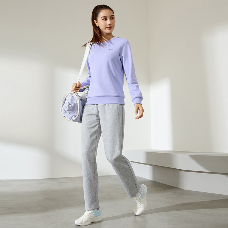 361长袖卫衣2025男女运动上衣休闲简约百搭衫套头卫衣男