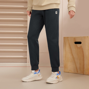 361度男2针织束脚平口长裤