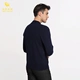 Di Gao kinh doanh giản dị áo len cashmere tinh khiết nam nửa cao cổ áo len áo len truy cập - Áo len Cashmere