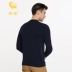 Áo len cashmere Hoàng đế Áo thun nam mới Áo len ấm áp thời trang - Áo len Cashmere