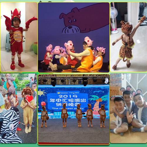 六一儿童动物演出服卡通猴兔子老鼠蚂蚁小青蛙服装狮子狐狸蝌蚪 - 图2