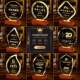 High-end wooden crystal trophy customized solid wood luminous trophy company annual meeting to commemorate outstanding employees