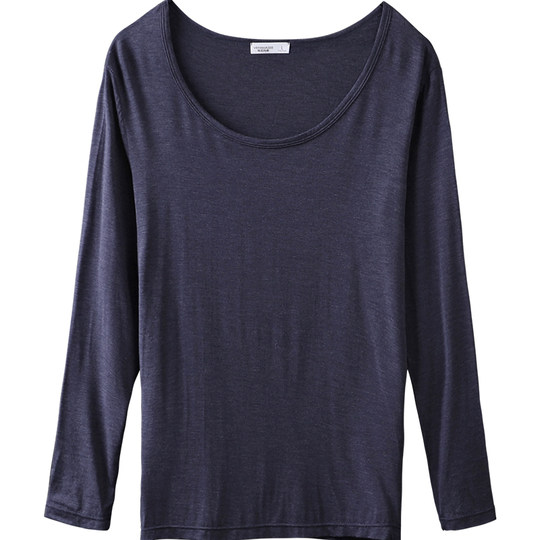 DeRong self-heating men's autumn coat ultra-thin invisible low collar