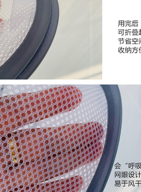 美妆蛋晾晒网兜可挂式