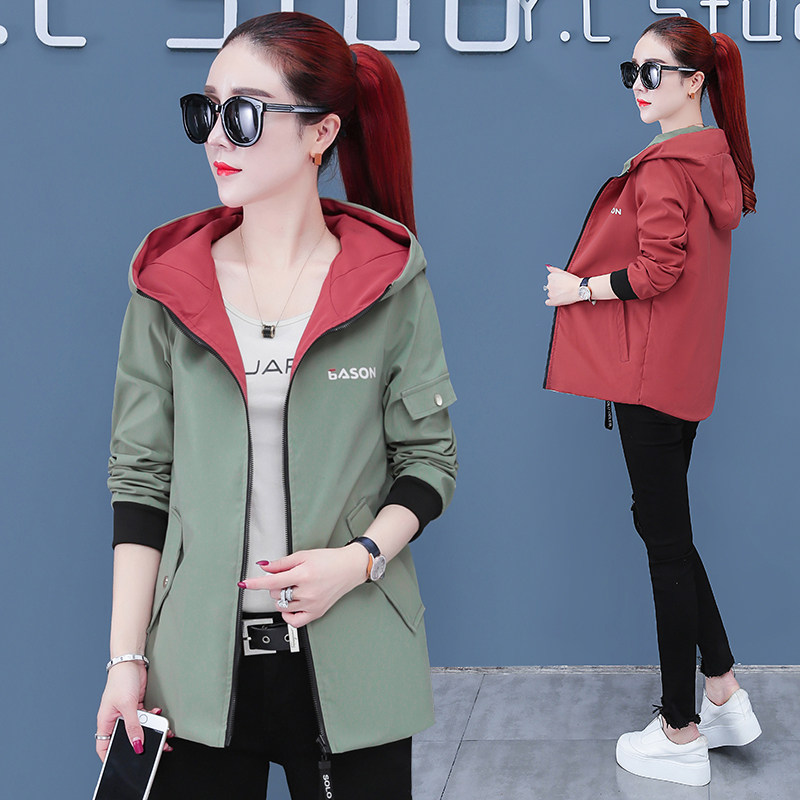 短款春秋百搭2020秋装新款棒球服 韩梦天城短外套