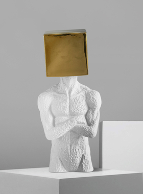 再发现陶瓷北欧客厅现代摆件人像