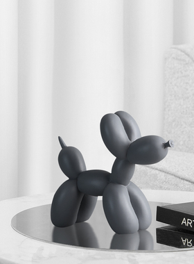 再发现树脂摆件创意客厅气球狗