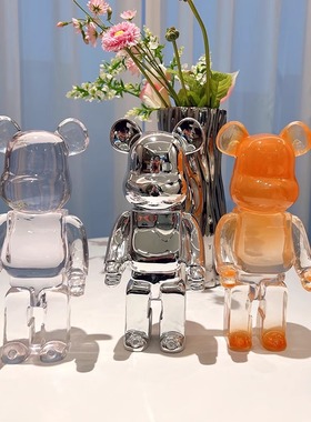 电镀爱心摆件树脂装饰现代客厅