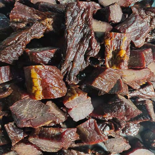 正宗内蒙古炭烤牛肉干边角料 - 图0