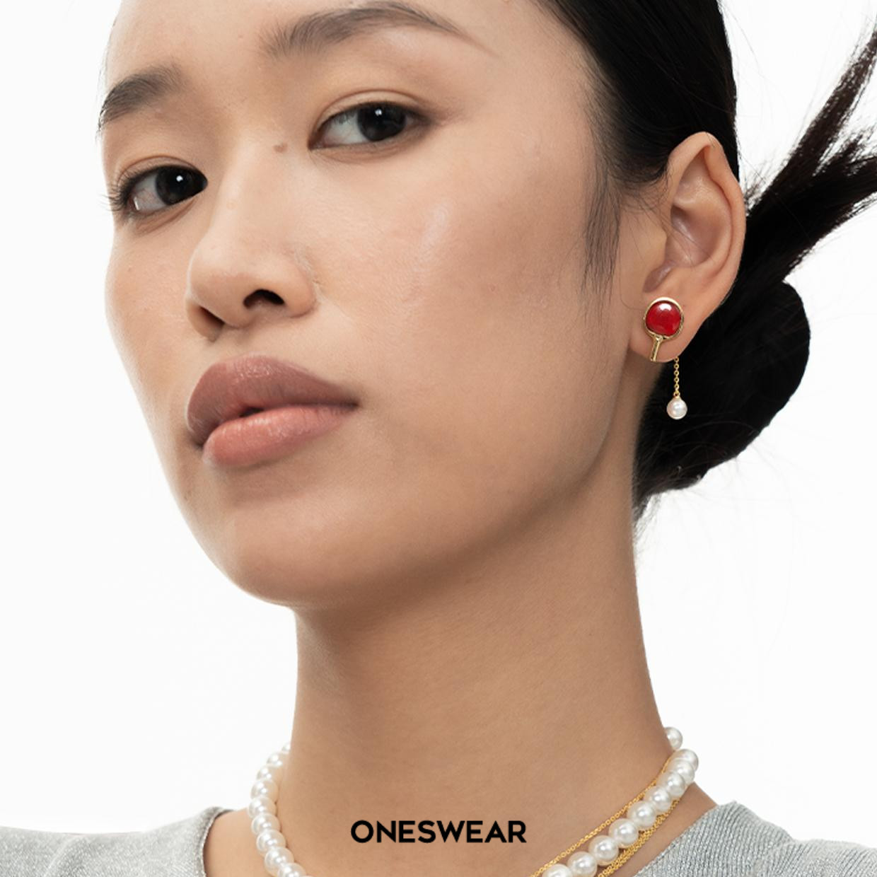 梵誓原创设计乒乓球耳钉耳骨夹轻奢小众设计情侣礼物运动风耳饰品,淘宝优惠券,粉丝福利购,淘宝优惠卷