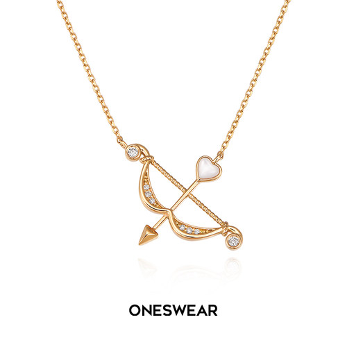 梵誓丘比特之箭项链女小众设计吊坠原创创意情侣礼物配饰饰品 - 图3