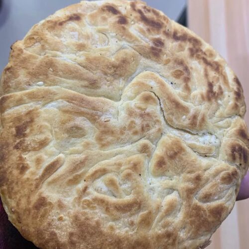 南部10个方香酥锅魁四川成都小吃特产红糖椒盐锅盔火烧馍凉粉军屯 - 图1