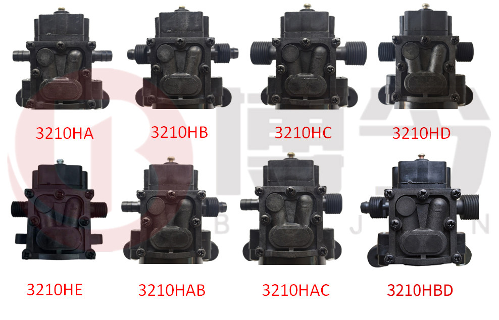 6V12V48V18V电动喷雾器泵24V60W4L回流隔膜泵4分泵直流螺纹泵 - 图1