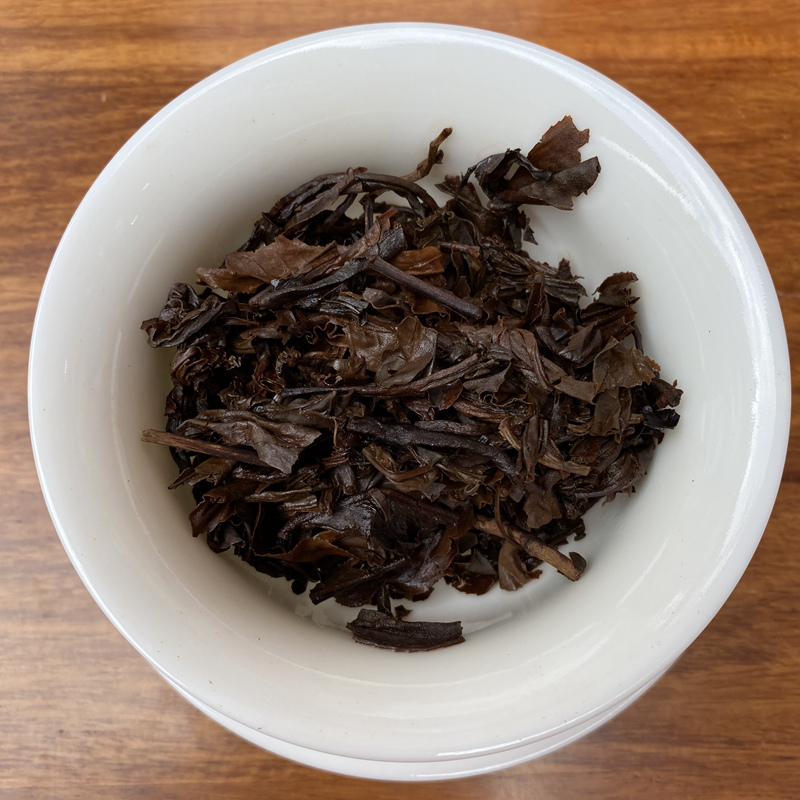 中茶80年代中期7542七三青饼357g老生茶普洱茶七子饼勐海茶厂干仓 - 图3