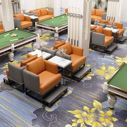 Sofá People Billiard Room New Sofa 11 Partido de celebridades de Internet dedicado mirando la silla de pelota 26 Billiard Hall Colección