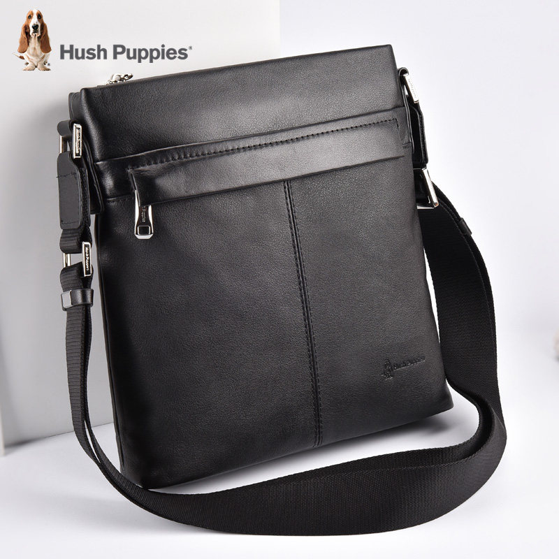 美国暇步士真皮单肩包男潮男士包包 暇步士吉旺希男士包袋