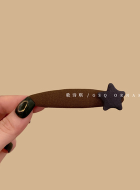 韩系ins风撞色星星发量少BB夹